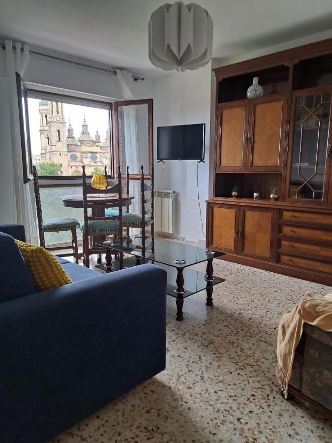 Apartamento Con Vistas Al Pilar Con Aparcamiento Privado Zaragoza Exterior photo