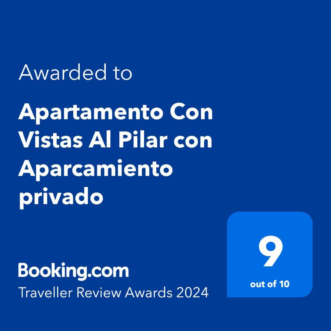 Apartamento Con Vistas Al Pilar Con Aparcamiento Privado Zaragoza Exterior photo